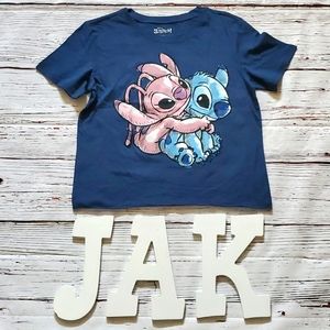 🆕️ DISNEY STITCH & ANGEL CROP TOP 💙💓